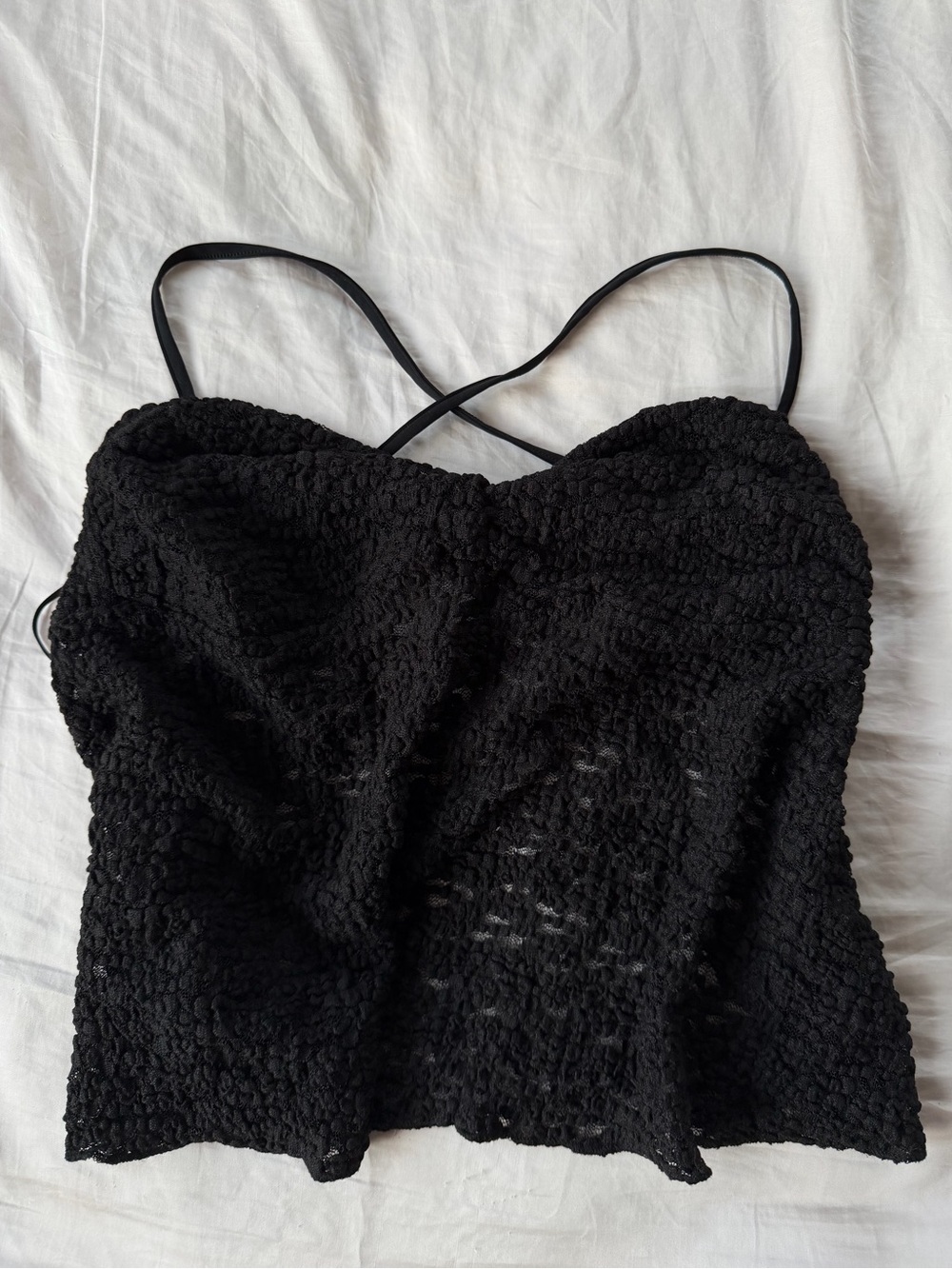 Garage Apron Backless Halter Top